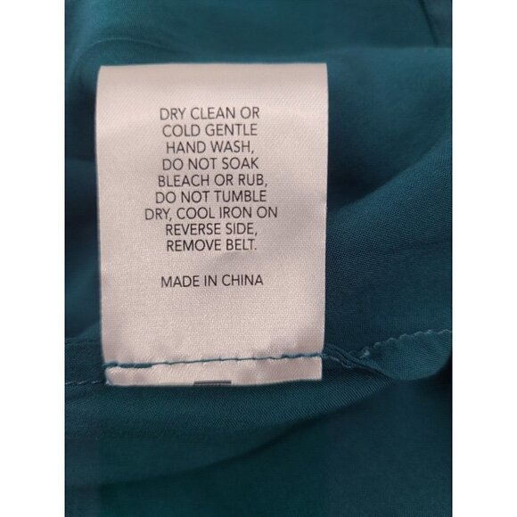 New TJD Imperial Mini Dress Womens M Deep Emerald Jetset Diaries Revolve Pockets - Picture 8 of 8